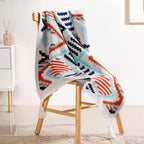 Boho Print Cosy Couch Throw Nestasia