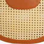 Rattan Tan Basket Tote Bag Nestasia
