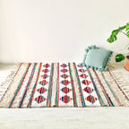BOHO Delilah Hand Woven Rug - Multicoloured Nestasia