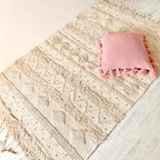 Boho White Rugs Nestasia