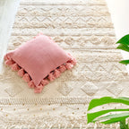 Boho White Rugs Nestasia