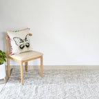 BOHO Vincent Hand Woven Rug - Grey & White Nestasia
