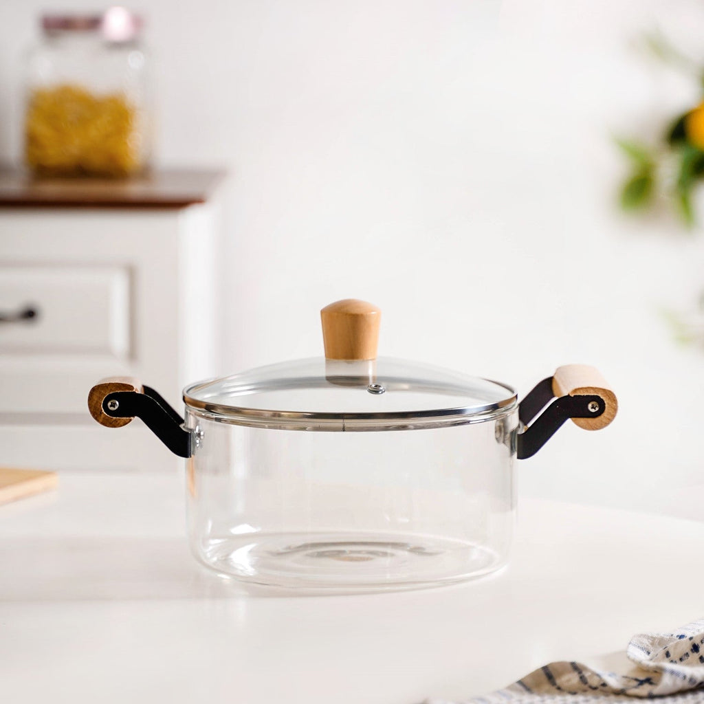 Borosilicate Glass Simmer Pot 2500ml Nestasia