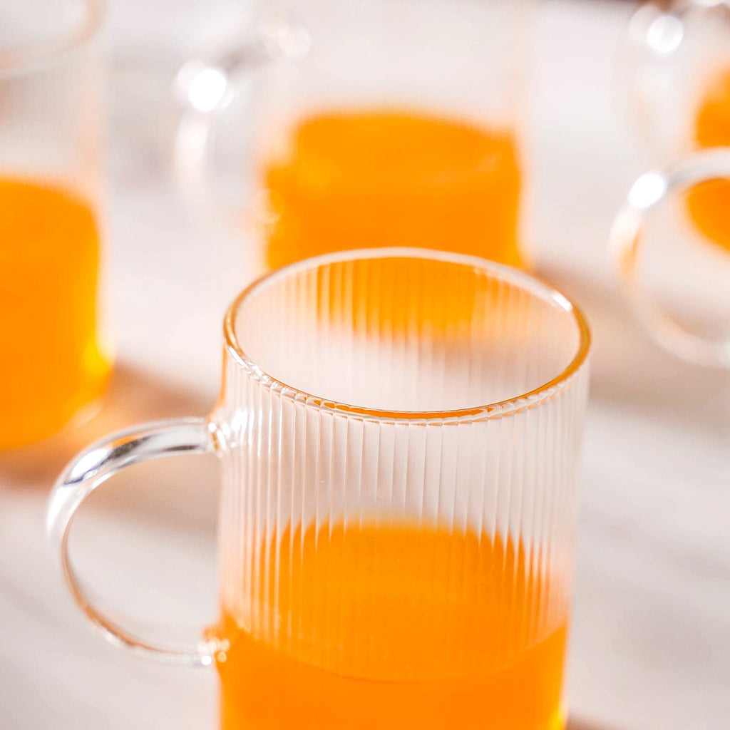 Borosilicate Tea Cup Set of 12 Nestasia