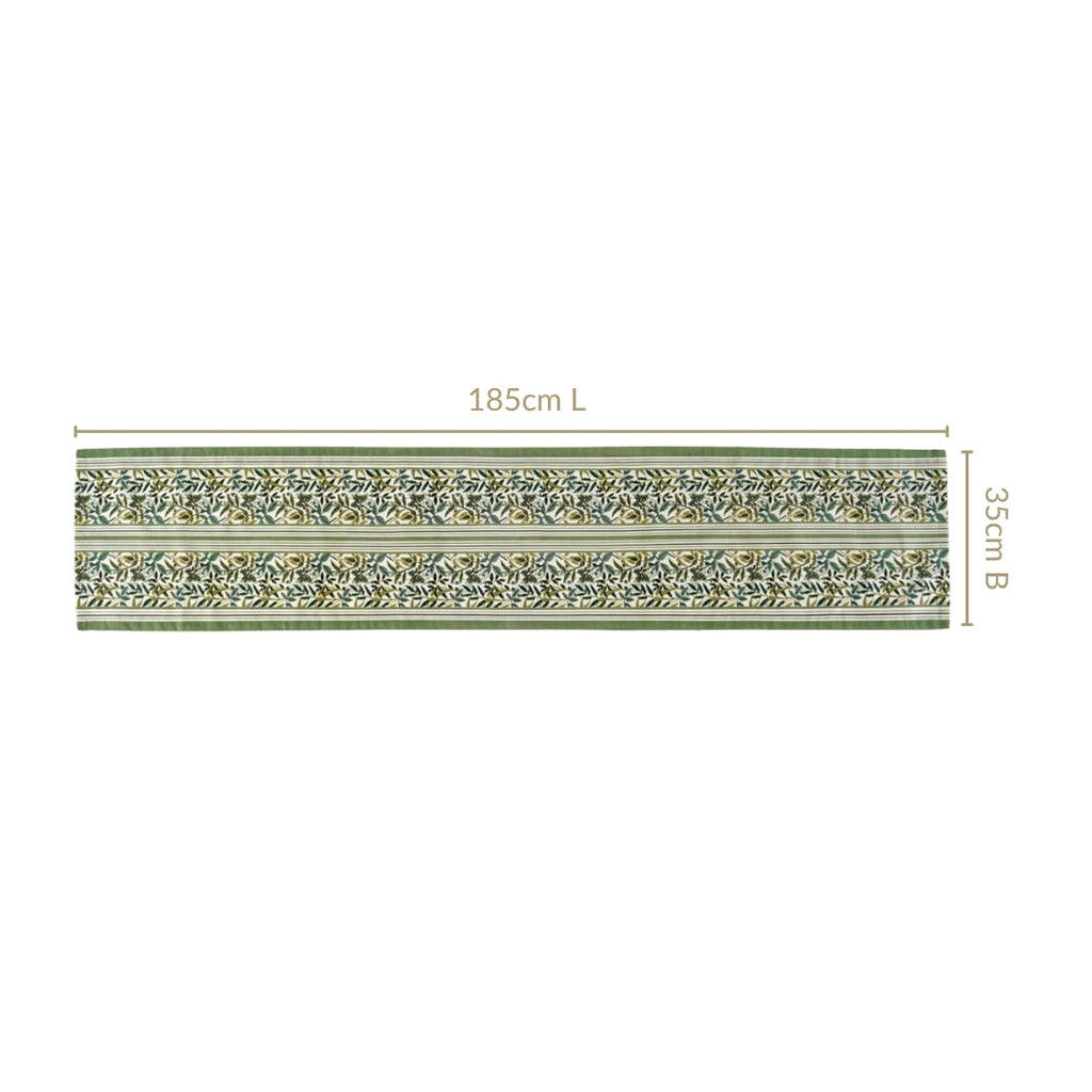 Botanica 6 Seater Water Resistant Runner 185x35cm Nestasia