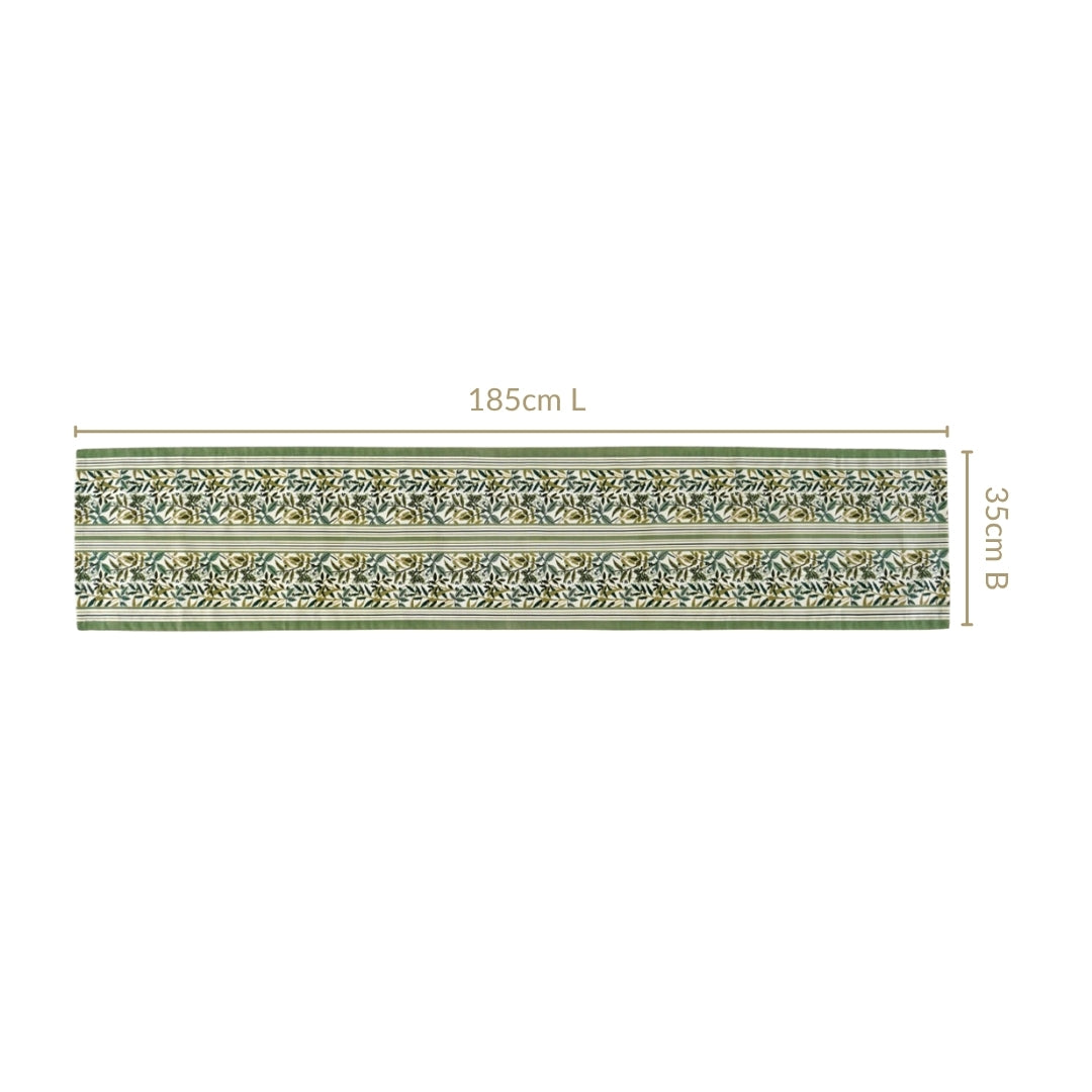 Botanica 6 Seater Water Resistant Runner 185x35cm Nestasia