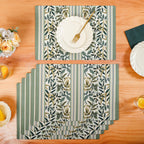 Botanica Water Resistant Placemat Set Of 6 Nestasia