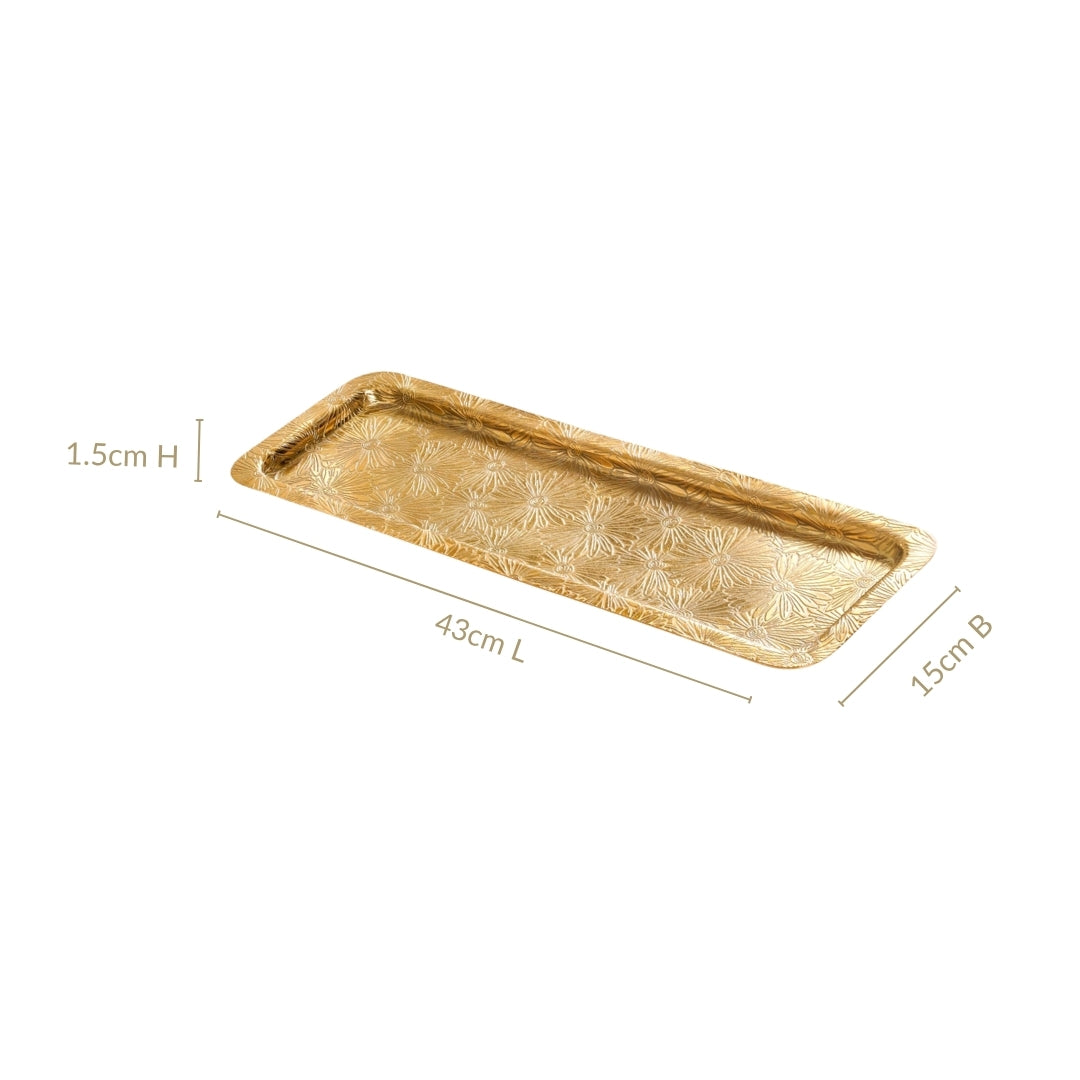 Aurette Snack Serving Platter 43x15cm Nestasia