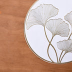 Botanical Gold Placemats Set Of 6 Nestasia