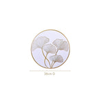Botanical Gold Placemats Set Of 6 Nestasia