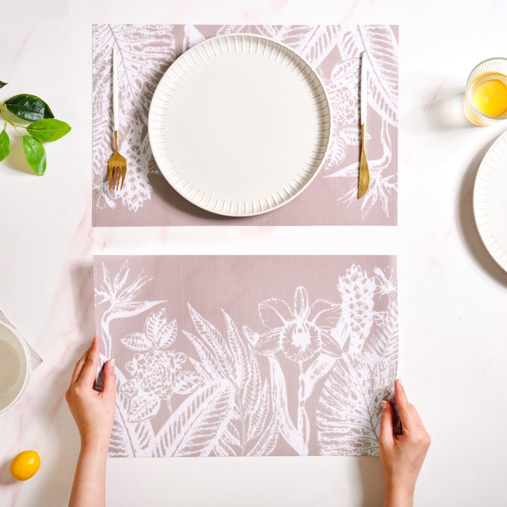 Set Of 6 Botanical Placemat Nestasia
