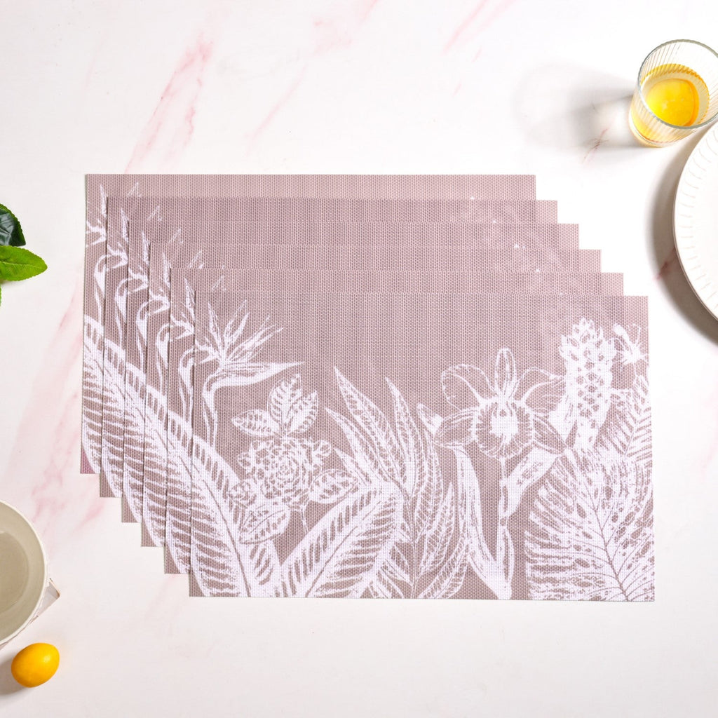 Set Of 6 Botanical Placemat Nestasia