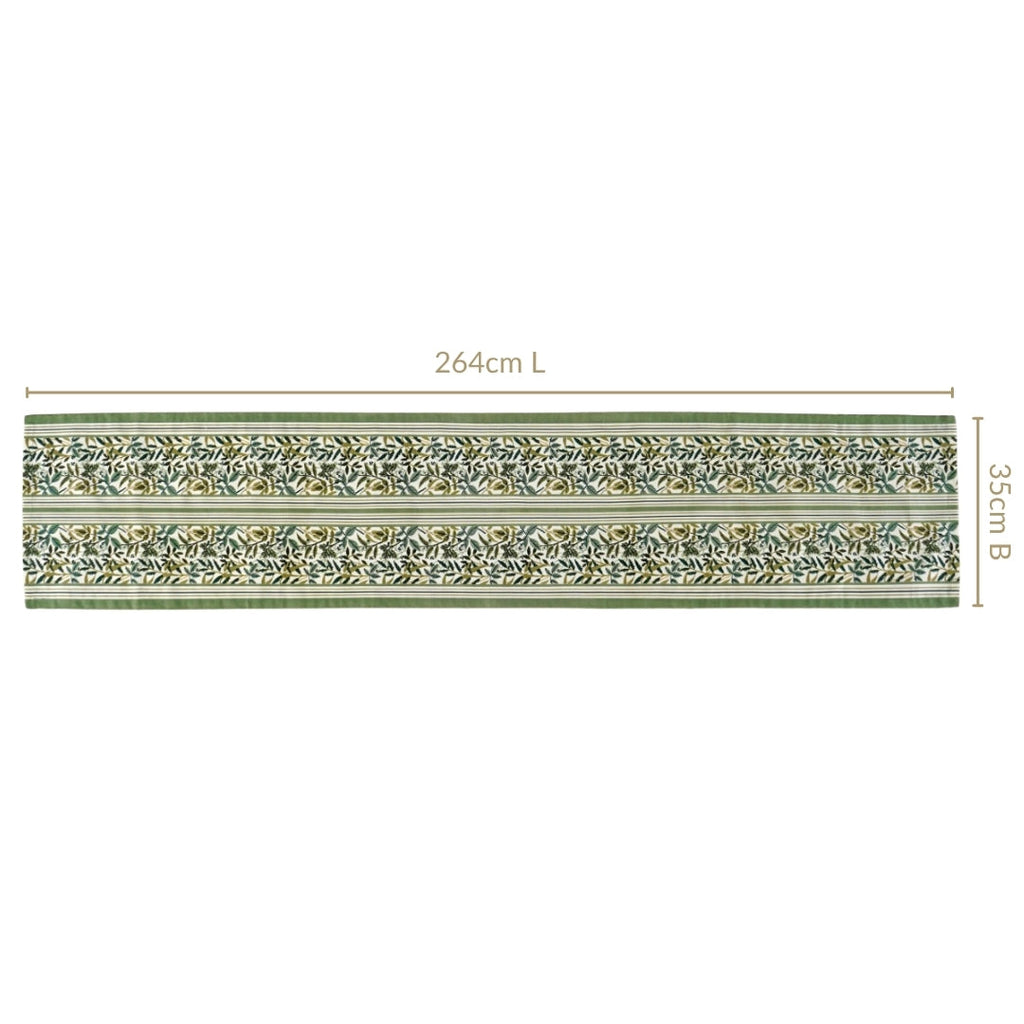 Botanica Cotton 8 Seater Runner 264x35cm Nestasia