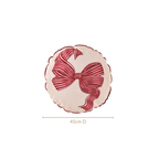 Bow Embroidered Cushion Cover 45cm Nestasia