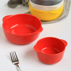 Bowl For Baking Red Large 650ml Nestasia