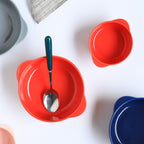 Bowl For Baking Red Large 650ml Nestasia