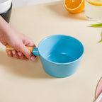 Ceramic Bowl With Wooden Handle Blue 450 ml Nestasia