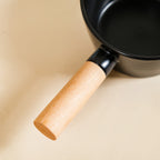 Ceramic Bowl With Handle Black 450 ml Nestasia