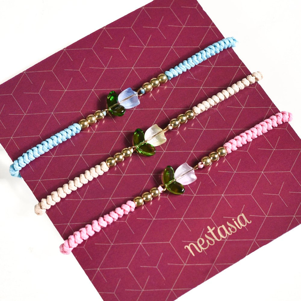 Set Of 3 Tulip Bracelets For Women Nestasia