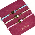 Set Of 3 Tulip Bracelets For Women Nestasia