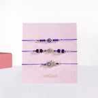 Protective Evil Eye Trio Bracelet Set Of 3 Nestasia