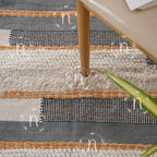 Brick Brack Abstract Carpet Nestasia