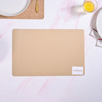Rectangle Brown Table Mat Set Of 6 Nestasia