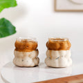 Bubble Cloud Glass Set Of 2 400ml Nestasia