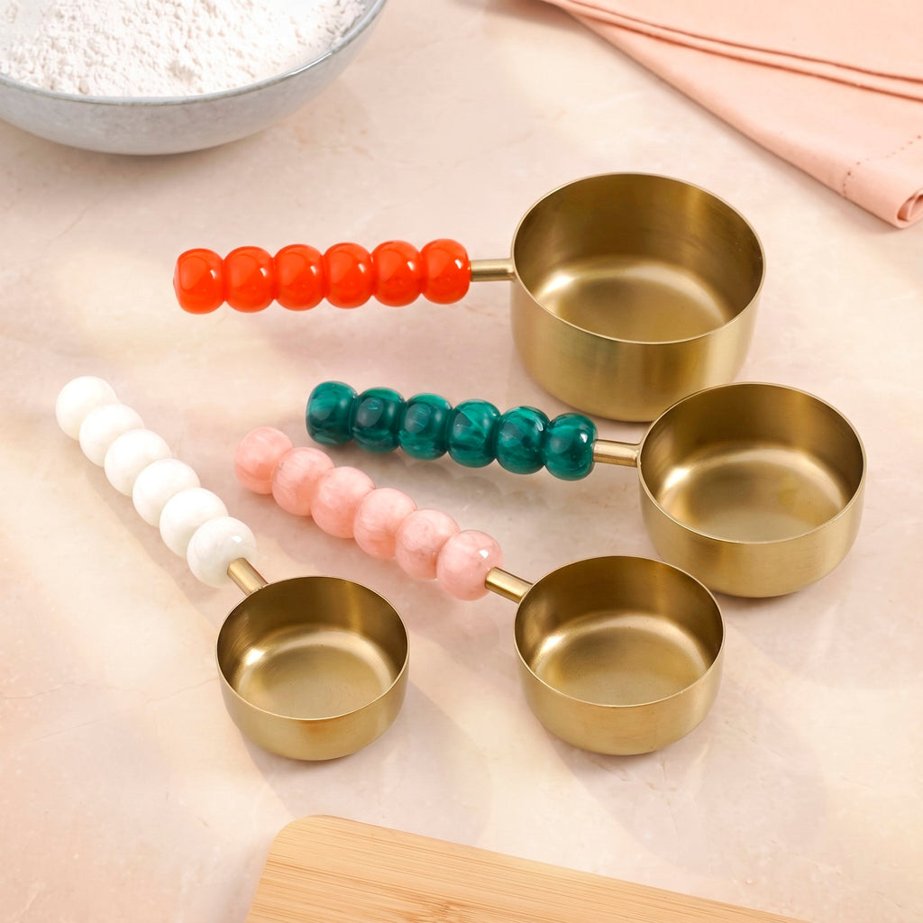 Bubble Handle Measuring Spoon Set Of 4 Nestasia