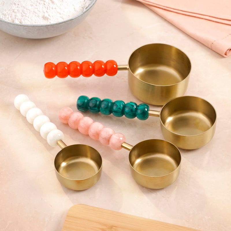 Bubble Handle Measuring Spoon Set Of 4 Nestasia