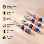 Bubble Orb Cutlery Set Of 4 Nestasia