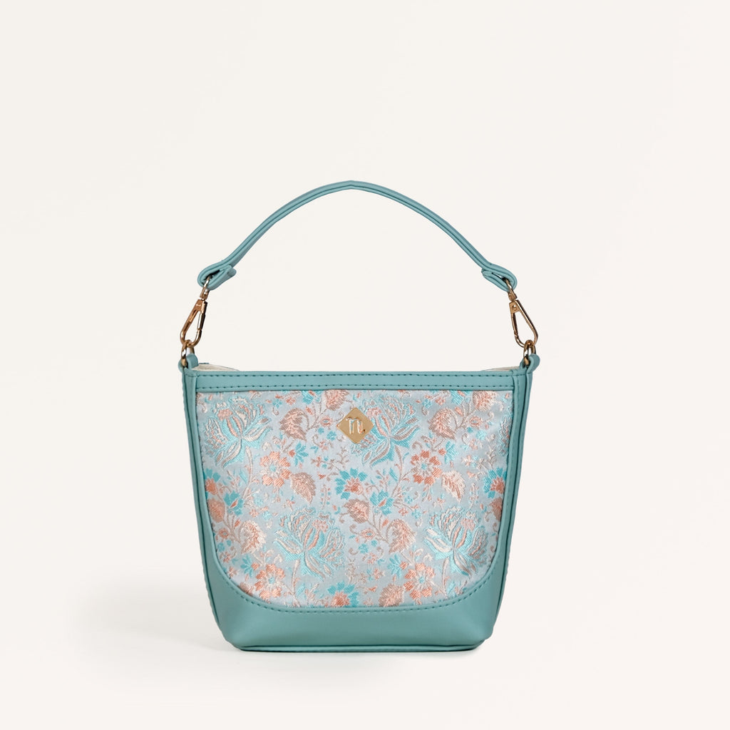 Eden Structured Bucket Bag Mint Nestasia