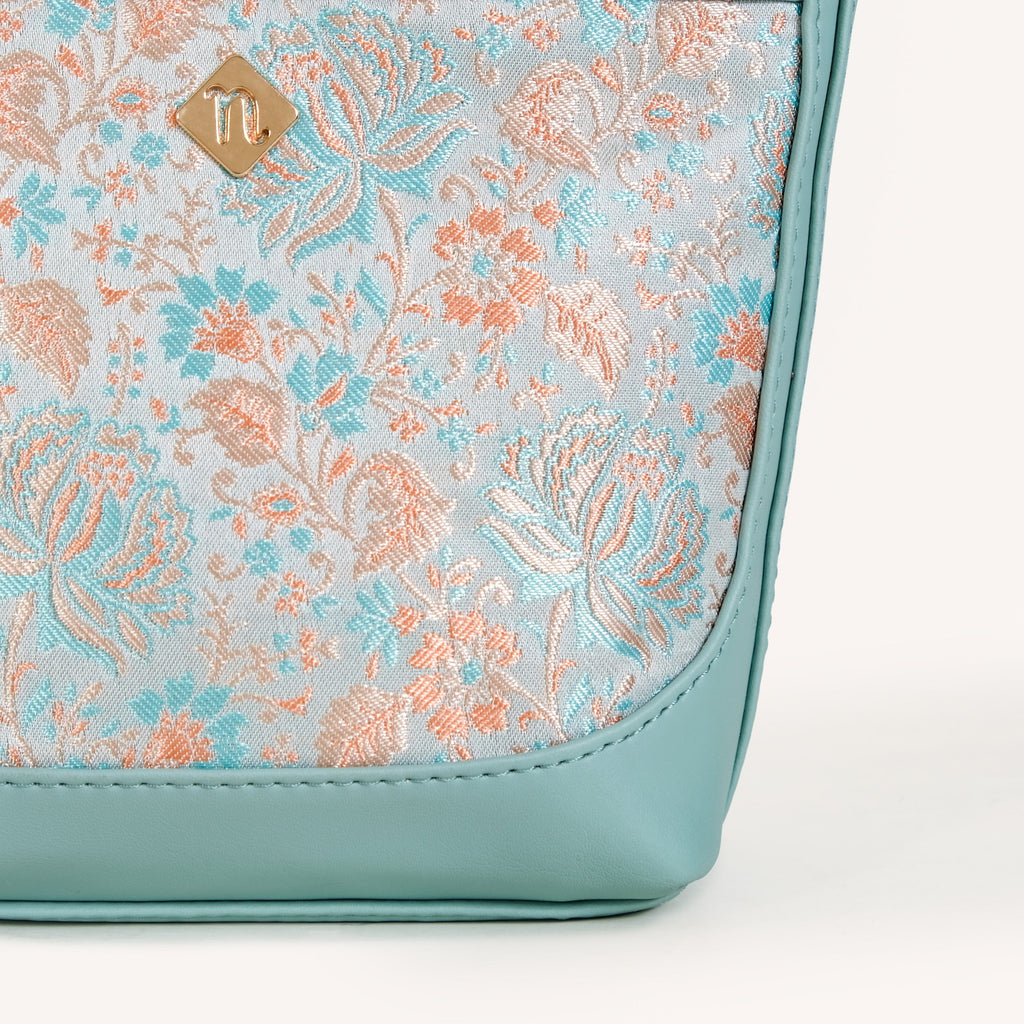 Eden Structured Bucket Bag Mint Nestasia