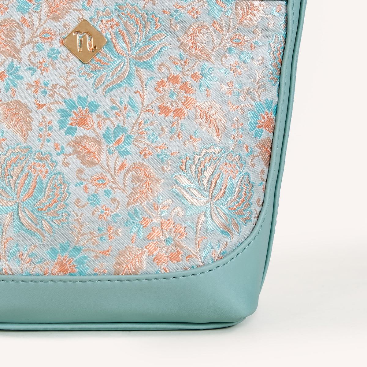 Eden Structured Bucket Bag Mint Nestasia