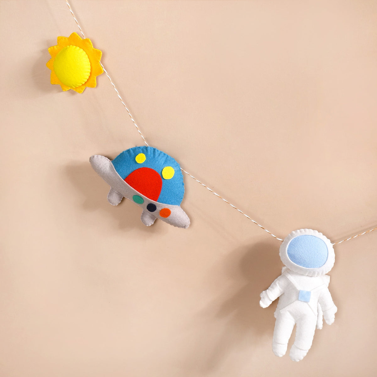 Outer Space Bunting For Kids Room Decor Nestasia