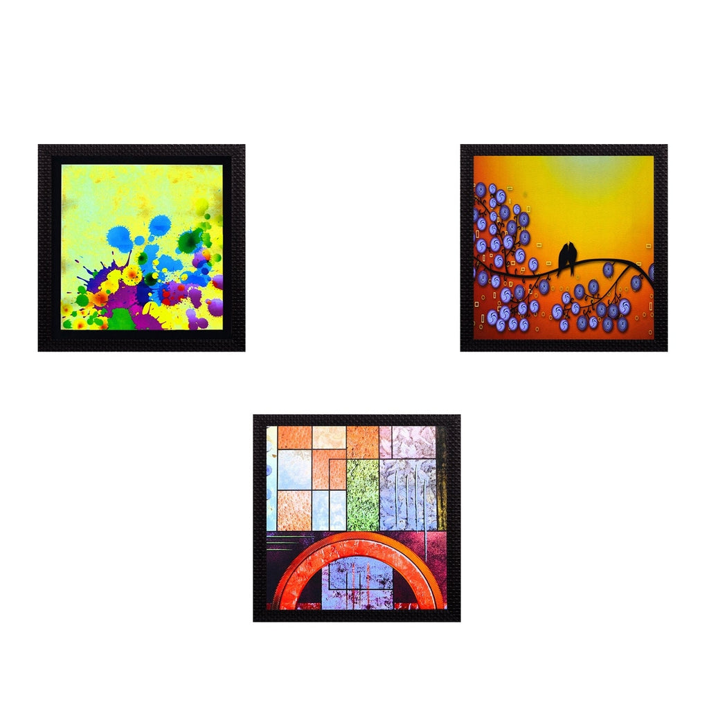 Set Of 3 Natural Beauty Shots Satin Matt Texture UV Art Painting Kafalo