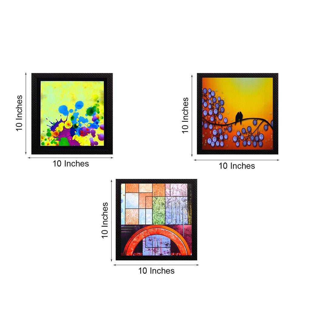 Set Of 3 Natural Beauty Shots Satin Matt Texture UV Art Painting Kafalo