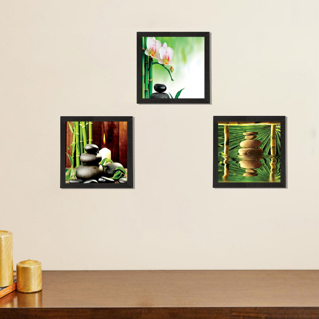 Set Of 3 Natural Beauty Shots Satin Matt Texture UV Art Painting Kafalo