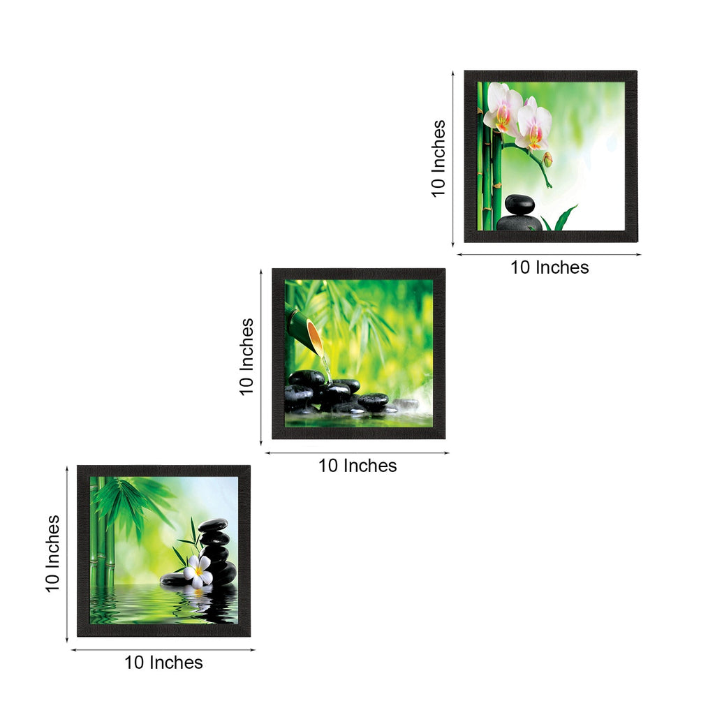 Set Of 3 Natural Beauty Shots Satin Matt Texture UV Art Painting Kafalo