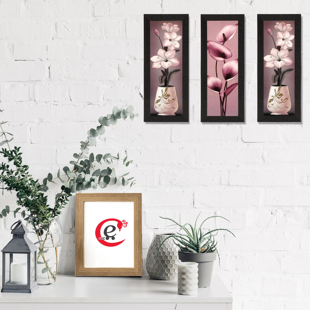 Set of 3 Satin Matt Textured Art Painting Kafalo