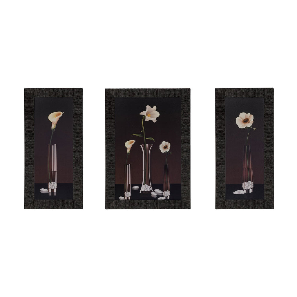 Set of 3 Satin Matt Textured Art Painting Kafalo
