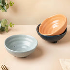 Steel Grey Dessert Bowl With Legs 100 ml Nestasia
