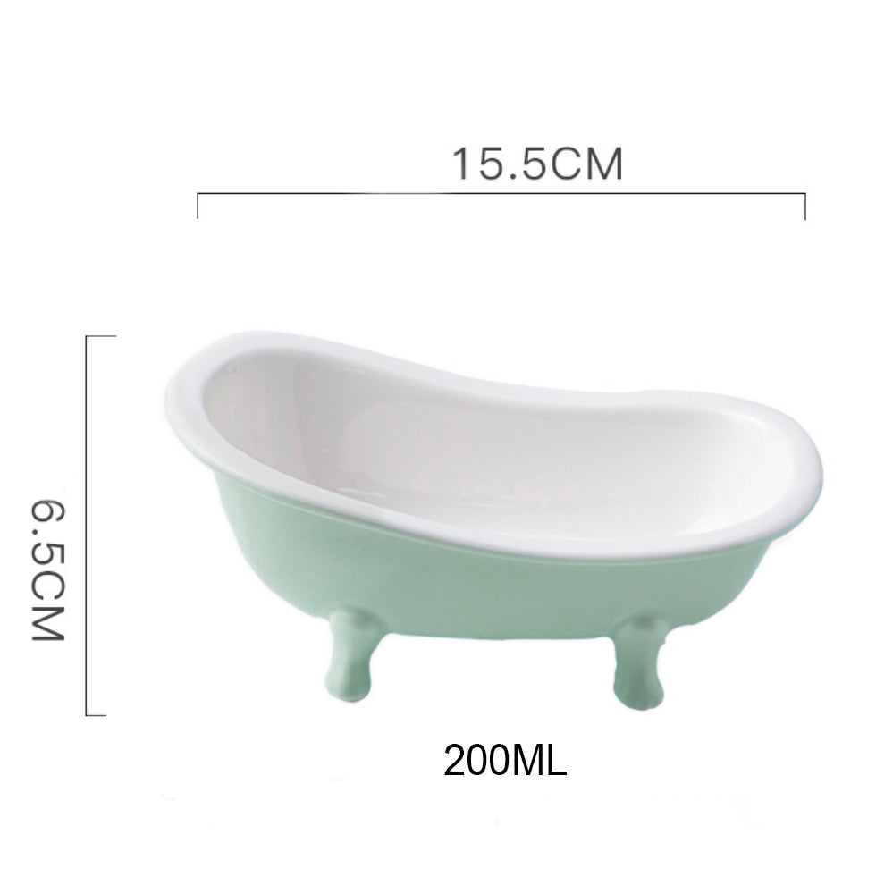 Blue Tub Ceramic Snack Bowl 200 ml Nestasia