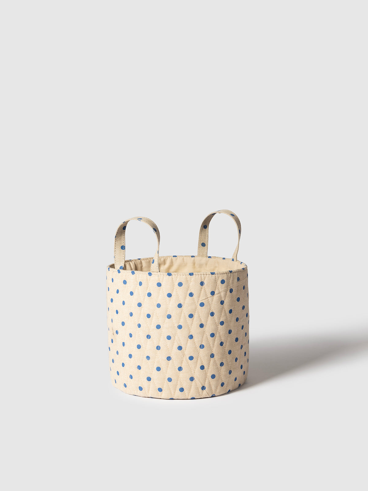 Deep Sea Polka Basket Contrast Living