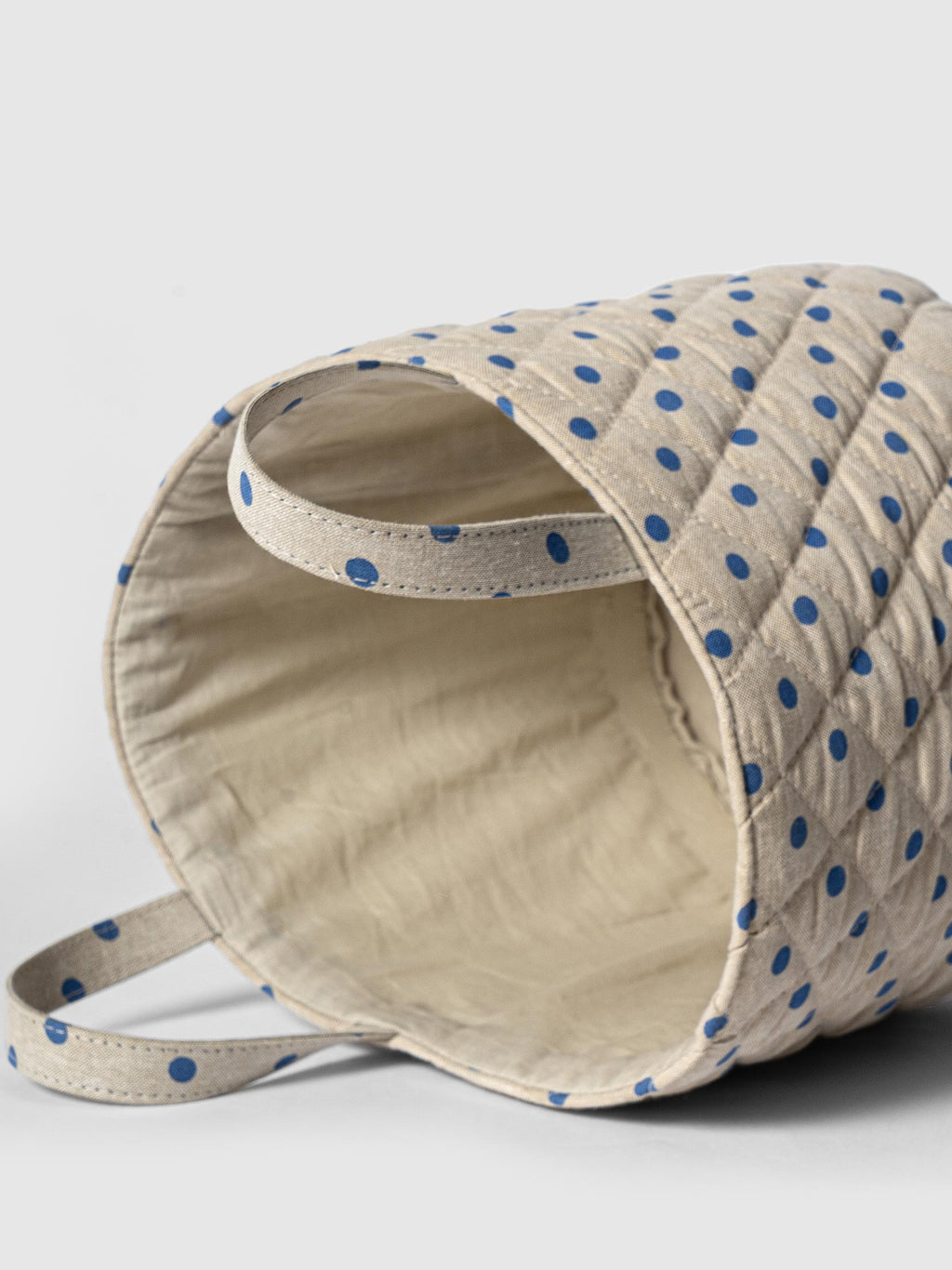 Deep Sea Polka Basket Contrast Living