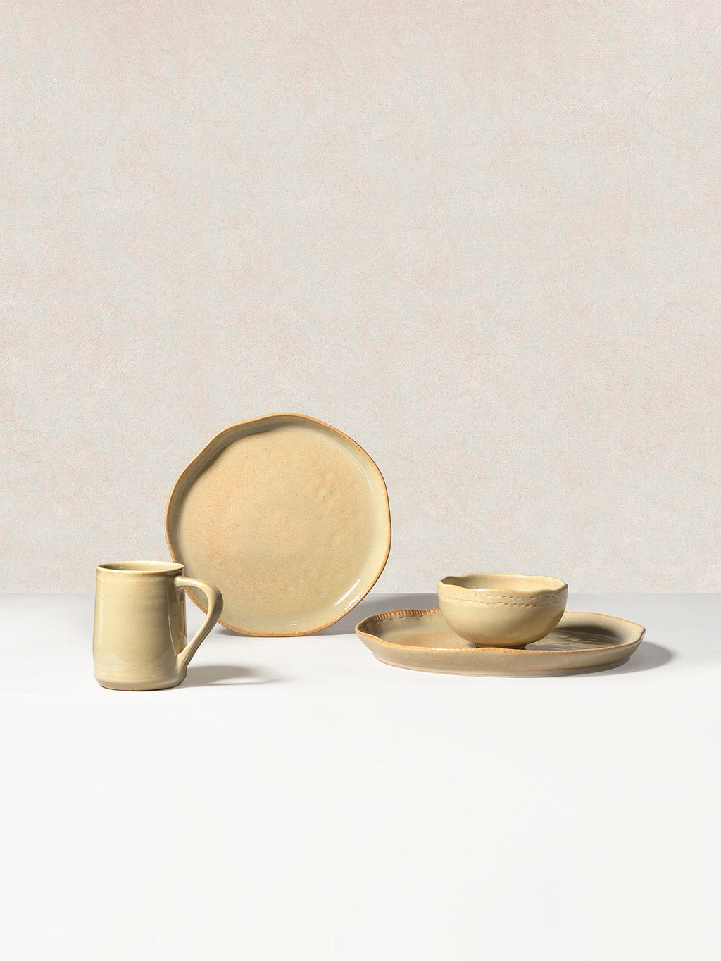 Sunbaked Earth Dinnerware Set Contrast Living