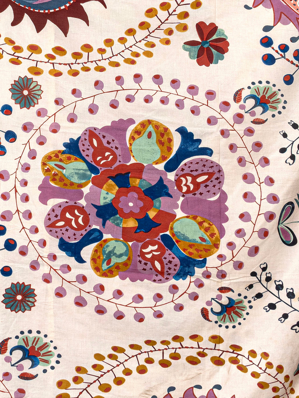 Tessora Hand Block Printed Dohar Contrast Living