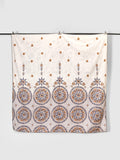 Miroa Hand Block Printed Dohar Contrast Living