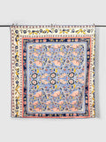 Serelune Hand Block Printed Dohar Contrast Living