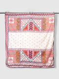 Mirunae Hand Block Printed Dohar Contrast Living